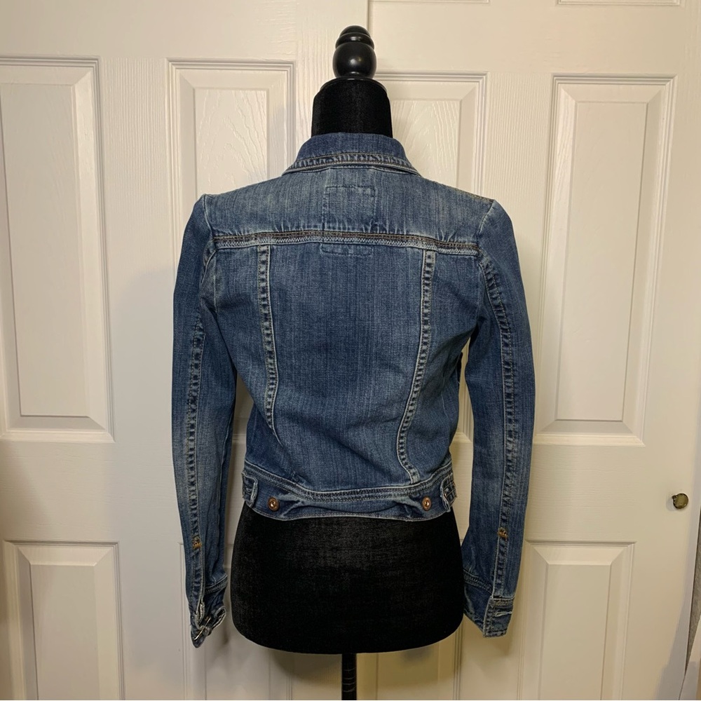 Aeropostale Distressed Denim Jacket - Picture 4 of 7